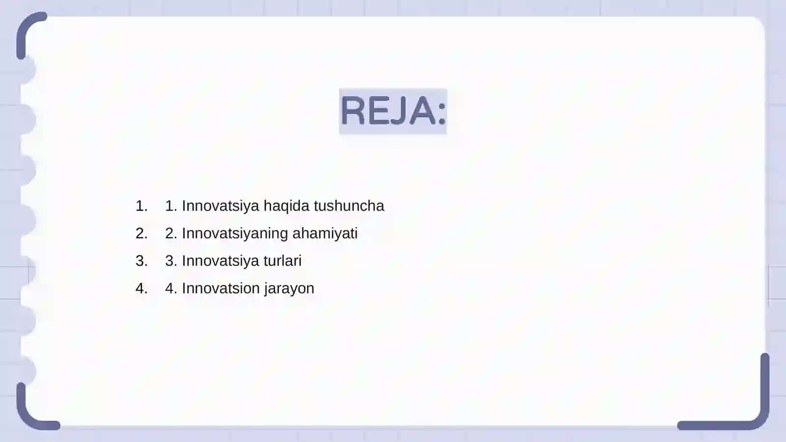 Innovatsiyaga kirish 2