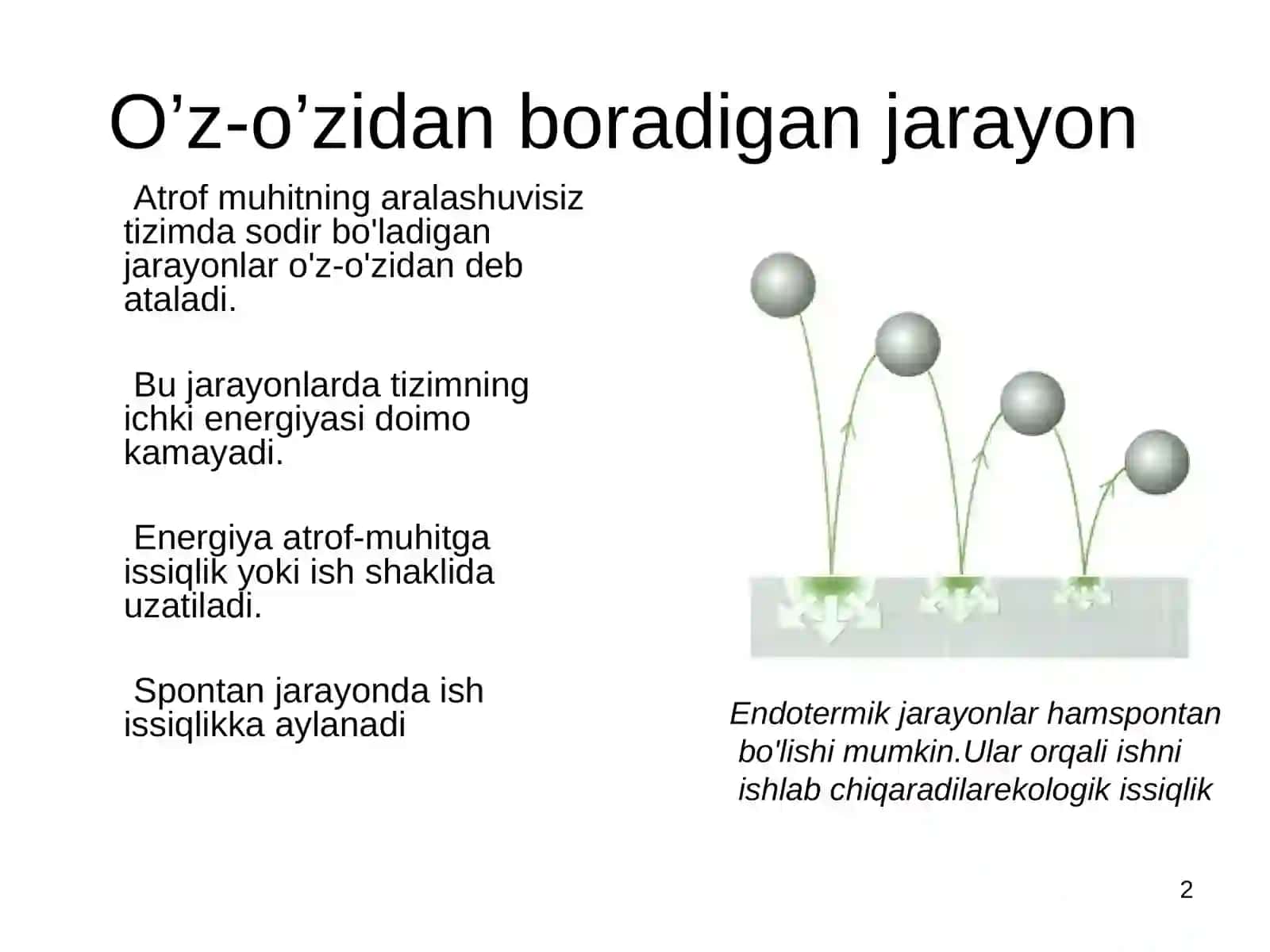 Termodinamikaning ikkinchi qonuni 2