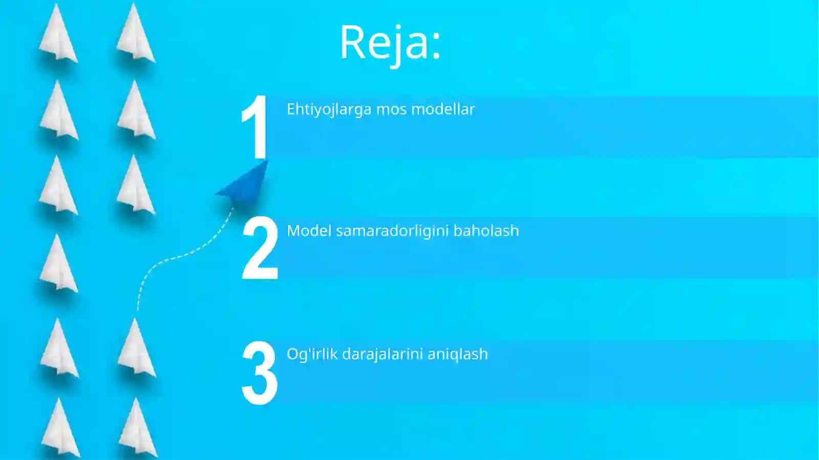 Modellarni tanlash va muvofiqliyatini baholash 2