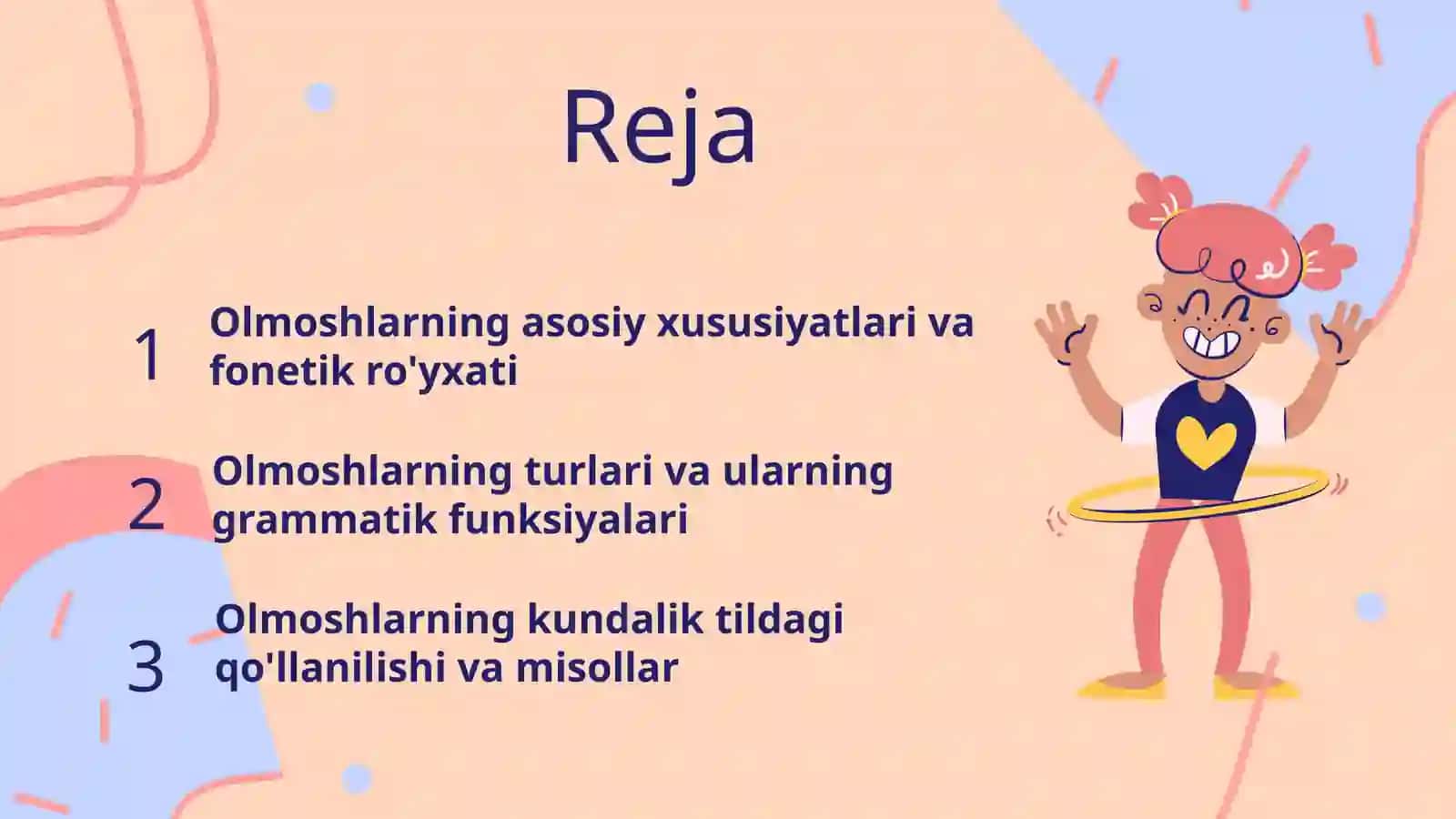 Olmoshning xususiyatlari va turlari 2