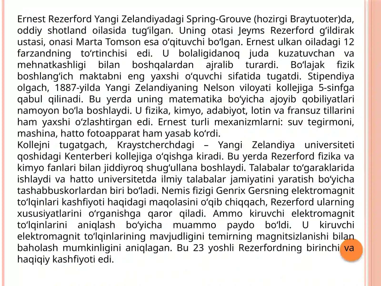 XX asrning ikkinchi yarmida ilmiy-texnika inqilob asri. 2
