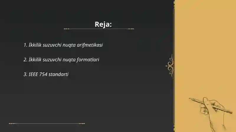 İkkilik suzuvchi nuqta qoʻshish 2