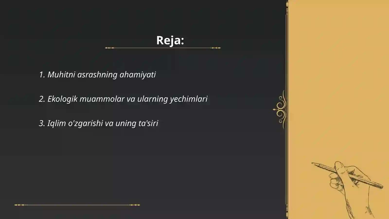 Muhit va unga moslashuv 2