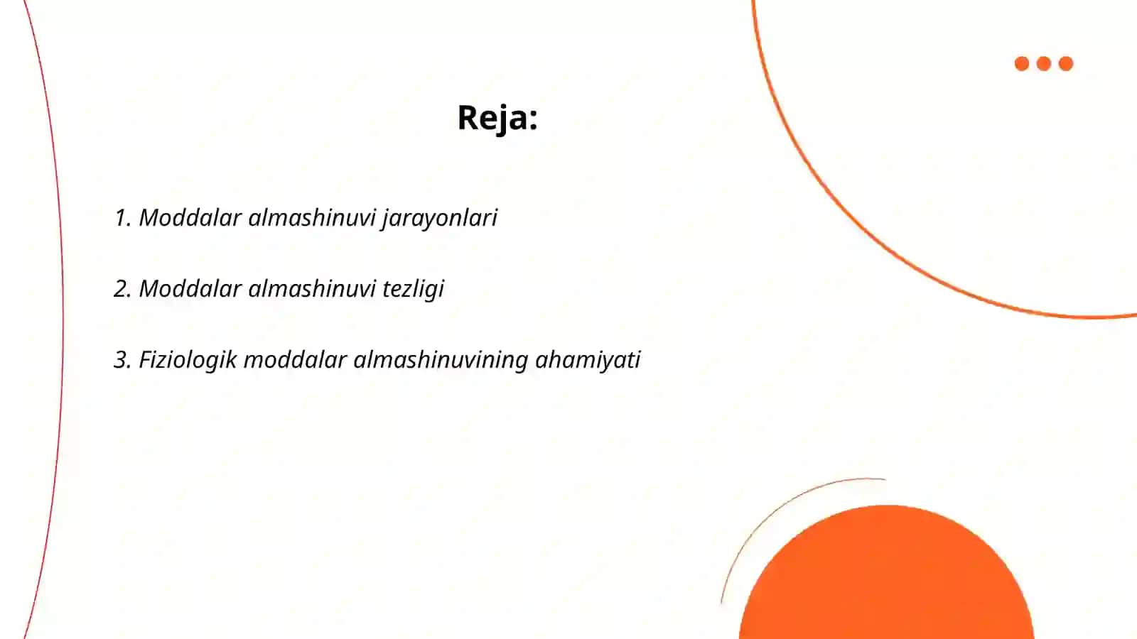 Moddalar almashinuvi 2