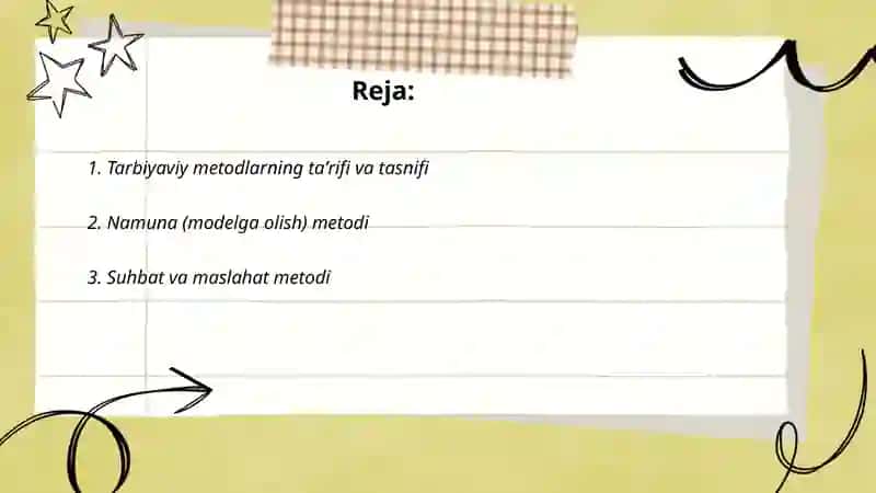 Tarbiyaning umumiy metodlari 2