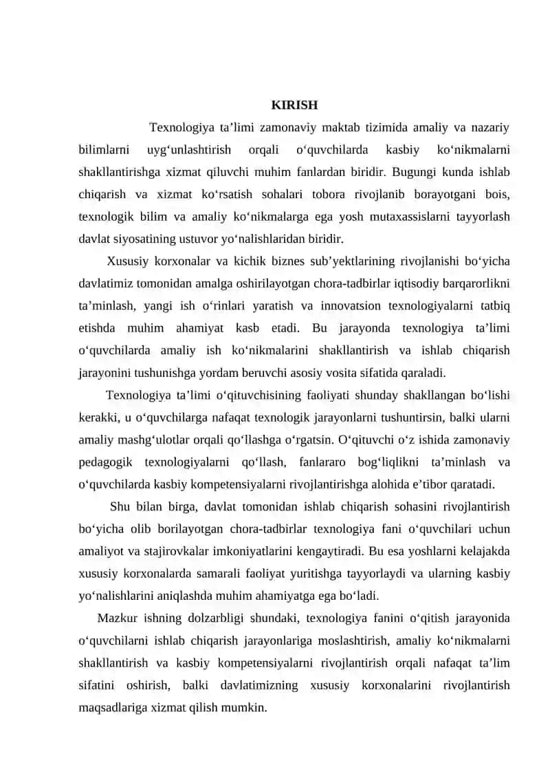 O'quvchilarga jun va ipak tolali gazlamalar ularning olinishi va hossalari mavzusini o'qitish metodikasi 2