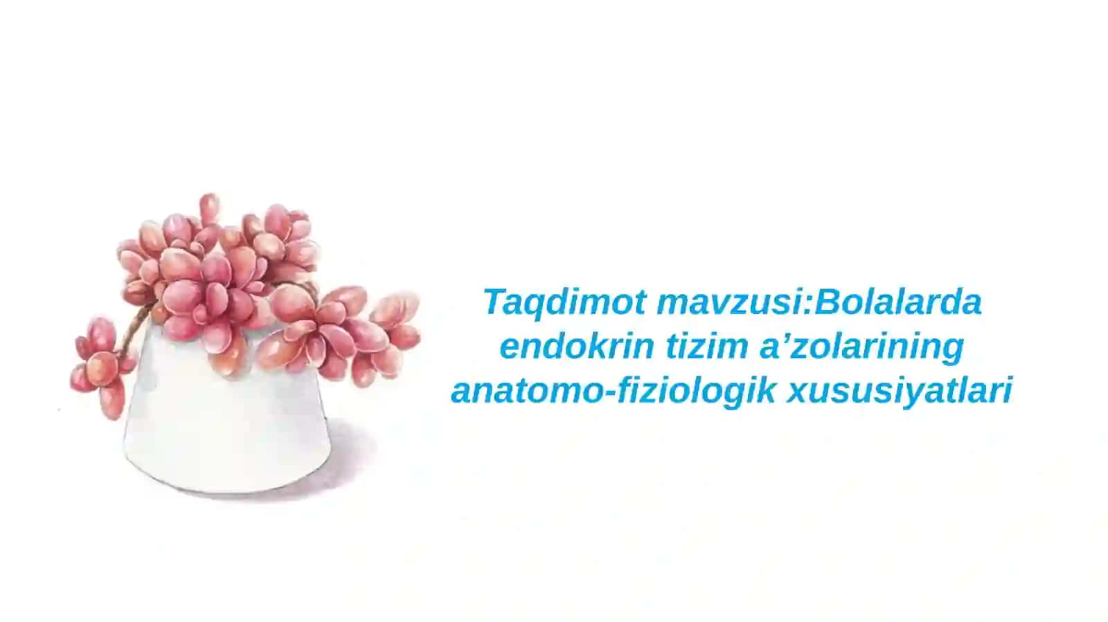 Bolalarda endokrin tizim aʼzolarining anatomo-fiziologik xususiyatlari 2