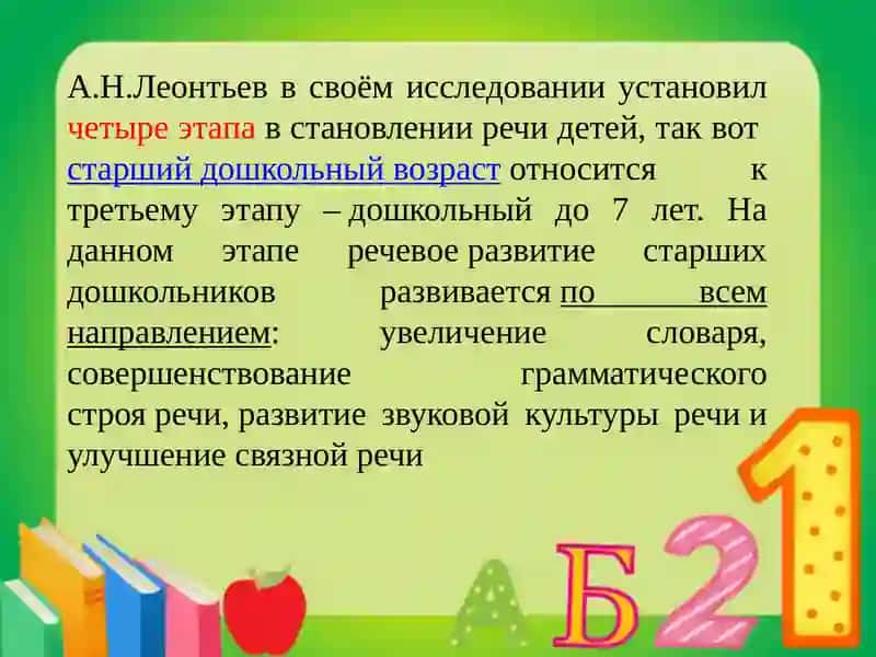 Методические вопросы развития речи у детей старшего дошкольного возраста 2
