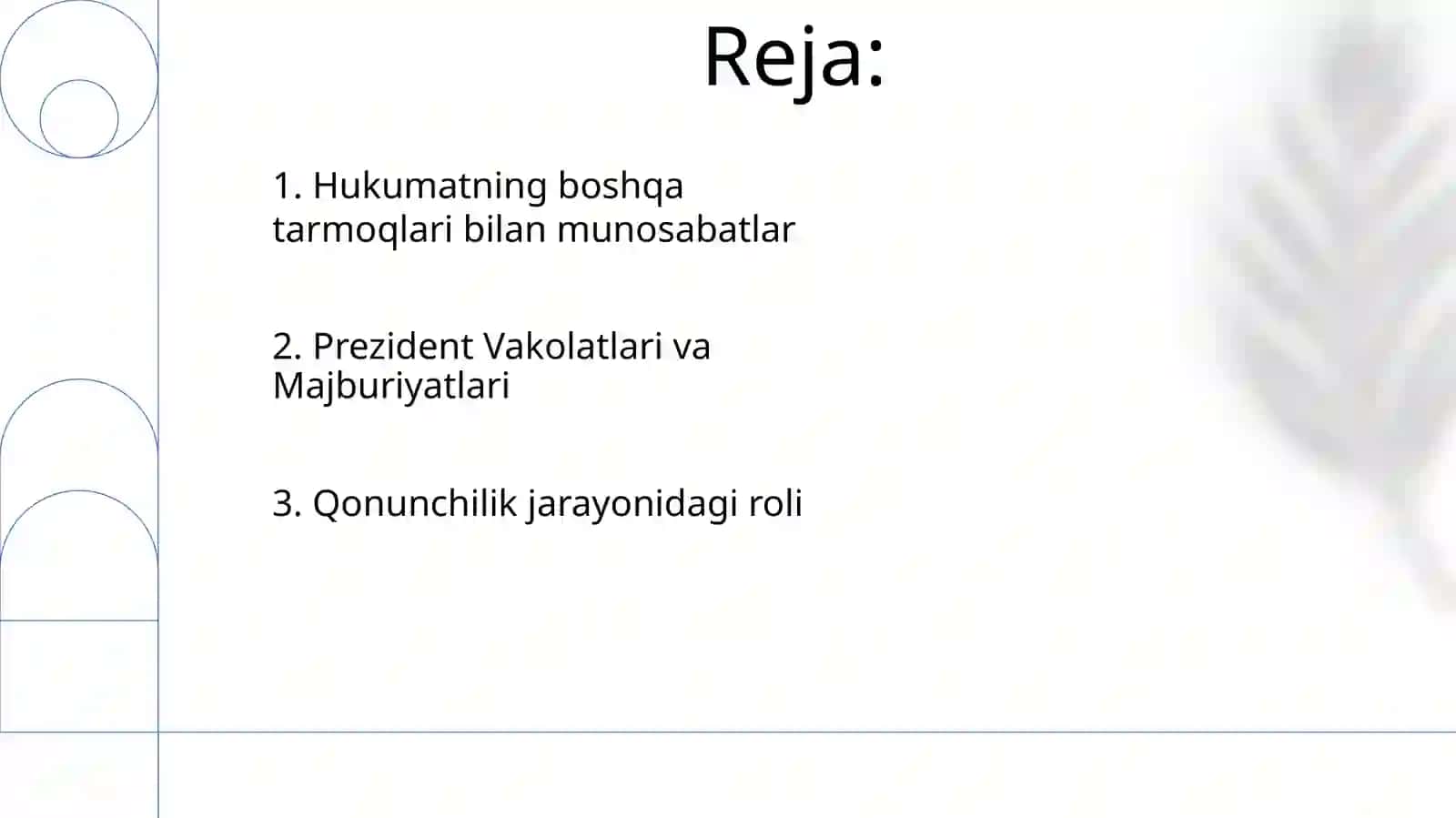 Yangi qabul qilingan Konstitutsiyada Ozbekiston Respublikasi Prezidenti maqomi 2
