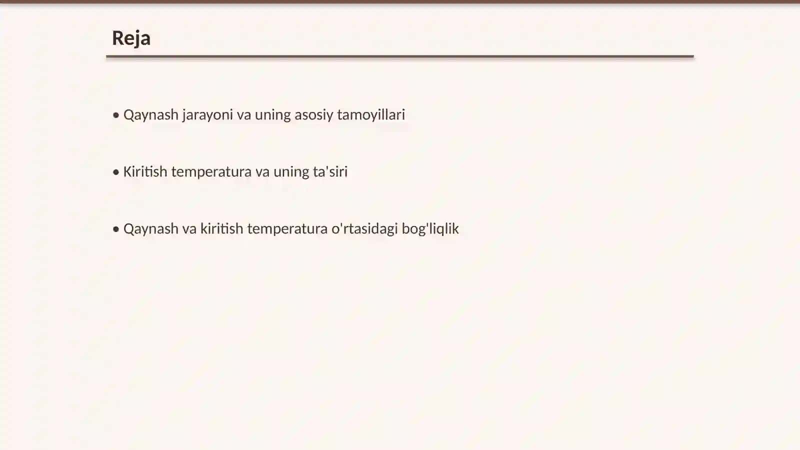 Qaynash.Kiritish temperatura 2