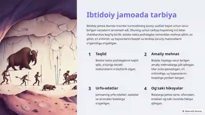 Pedagogika fanining o'rganilishi tarixi va uning taraqqiyoti 2