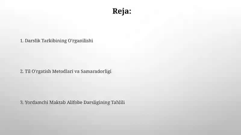 Yordamchi Maktab Alifbe Darsligi Tahlili 2