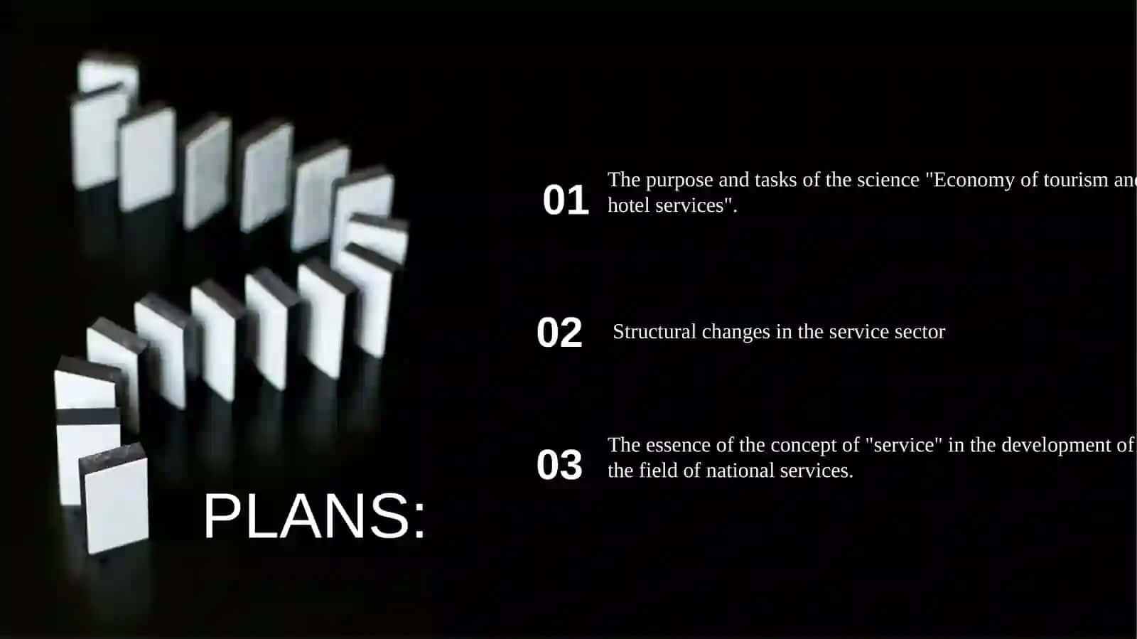 Economy of tourism and hotel services 2