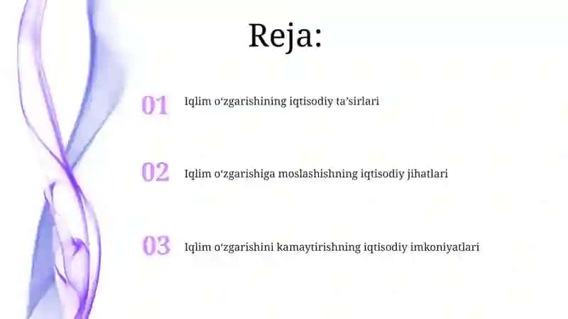 Iqlim oʻzgarishining iqtisodiyotga taʼsiri 2