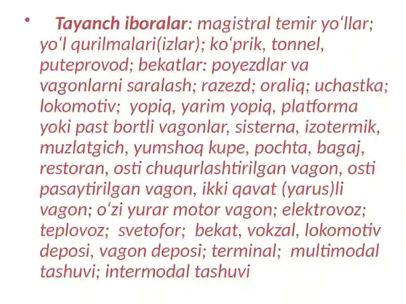 Temir yо‘l transporti 2