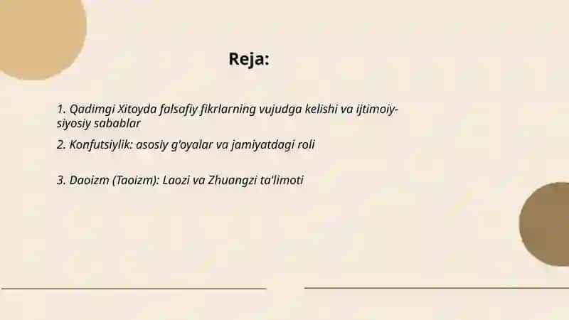 Qadimgi Xitoy va Hindistonda falsafiy fikirlarni yuzaga kelishi va rivojlanishi 2