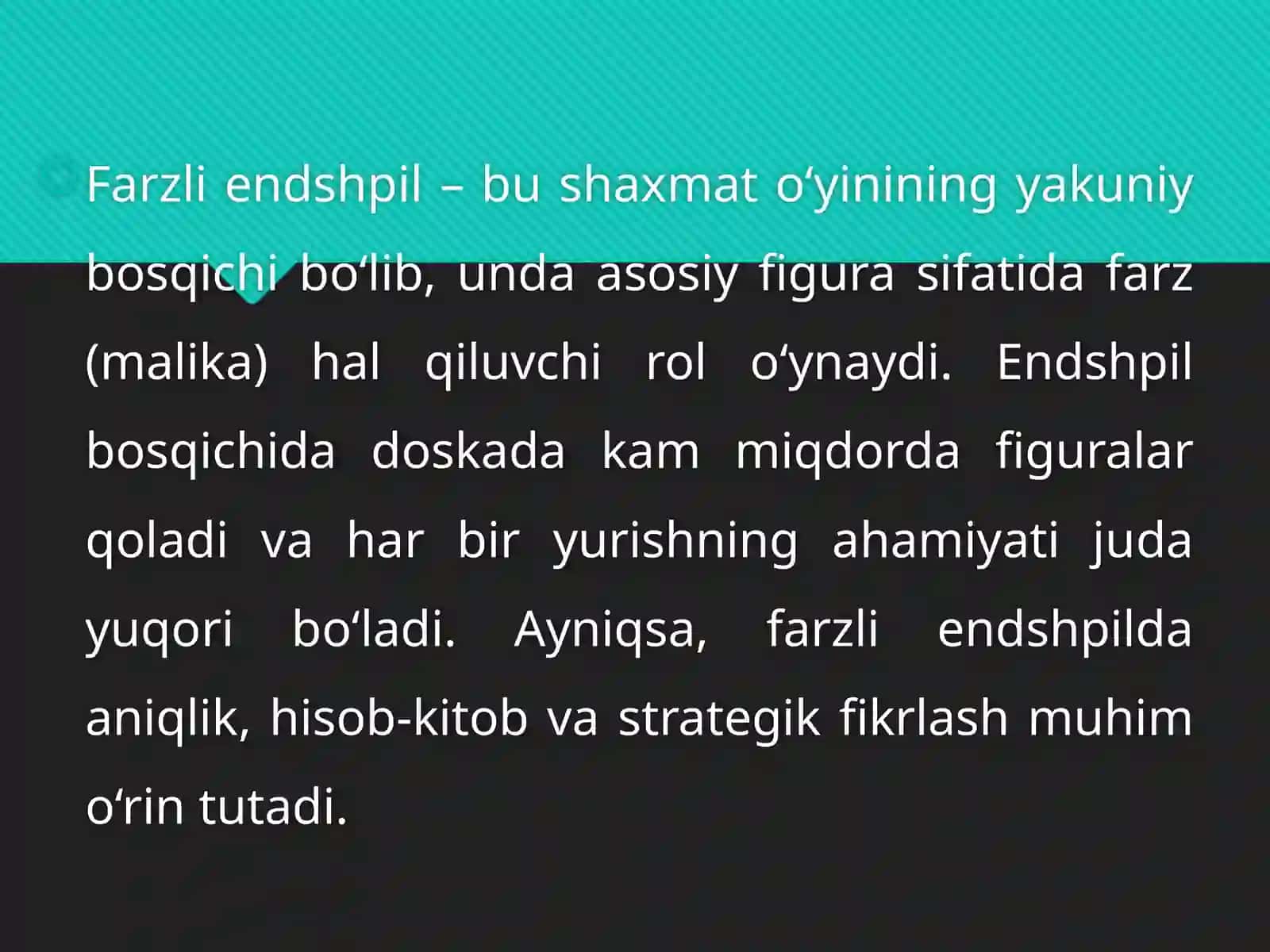 Farzli endshpil 2