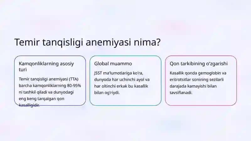 Temir tanqisligi anemiyasi propedevtikasi 2