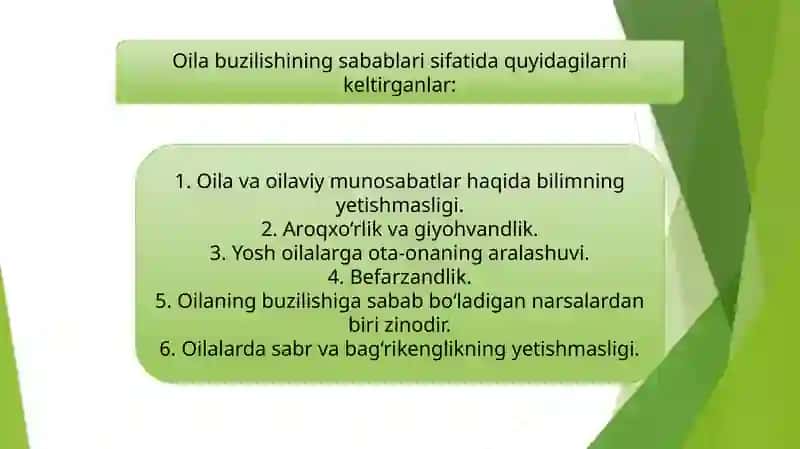 Shayx Muhammad Sodiq Muhammad Yusufning " Baxtiyor oila " asarida Islom qadriyatlarining talqini 2