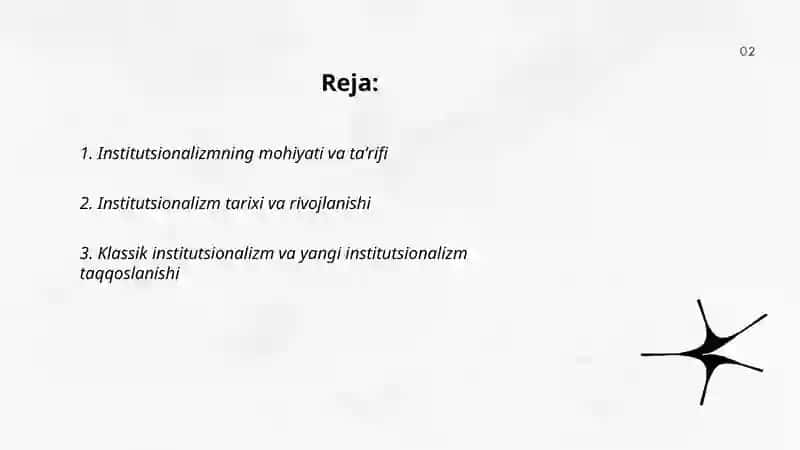 Institutsionalizm 2