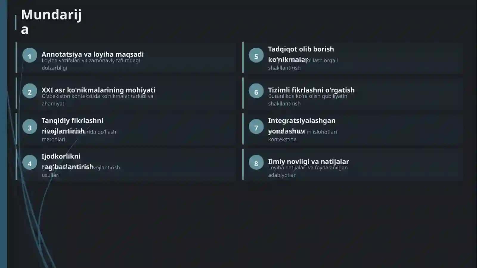 Informatika va AT fanini o'qitishda XXI asr ko'nikmalarini shakllantirish metodlari 2