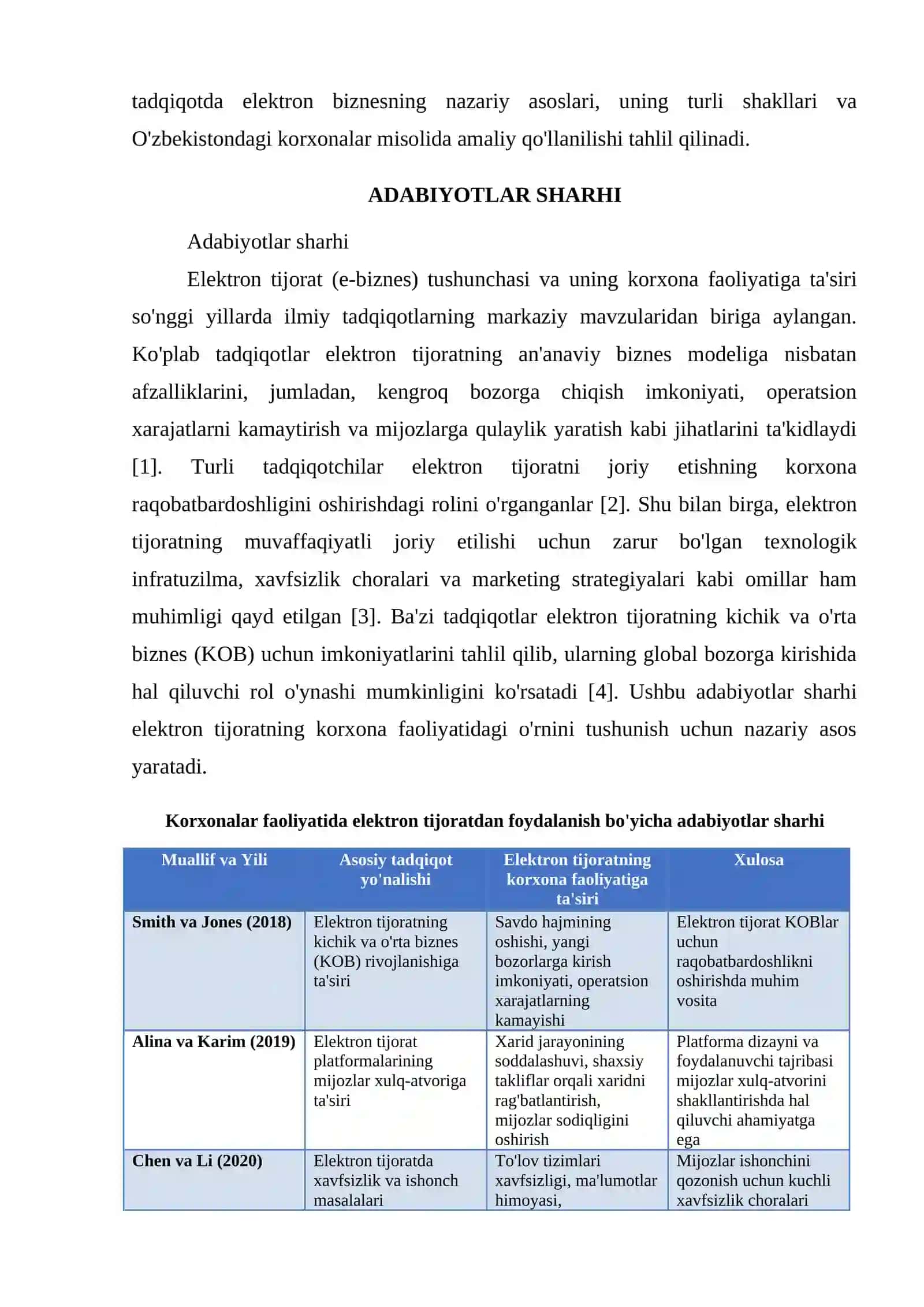 KORXONALAR FAOLIYATIDA ELECTRON BEZNESDAN FOYDALANISH 2