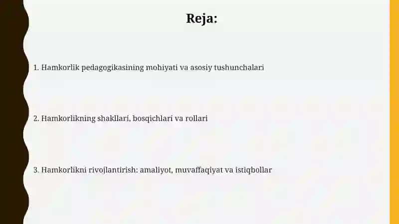 Hamkorlik pedagogikasining konseptual gʻoyalari 2