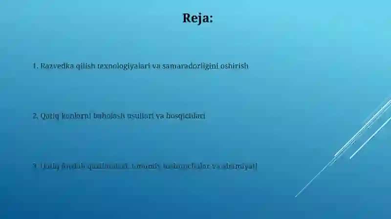 Qatiqfaydaliqazilmakonlarnibaholash 2