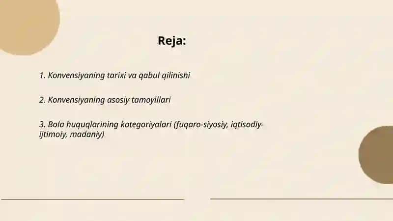 BMTning "bola huquqlari toʻgʻrisidagi konvensiya" 2
