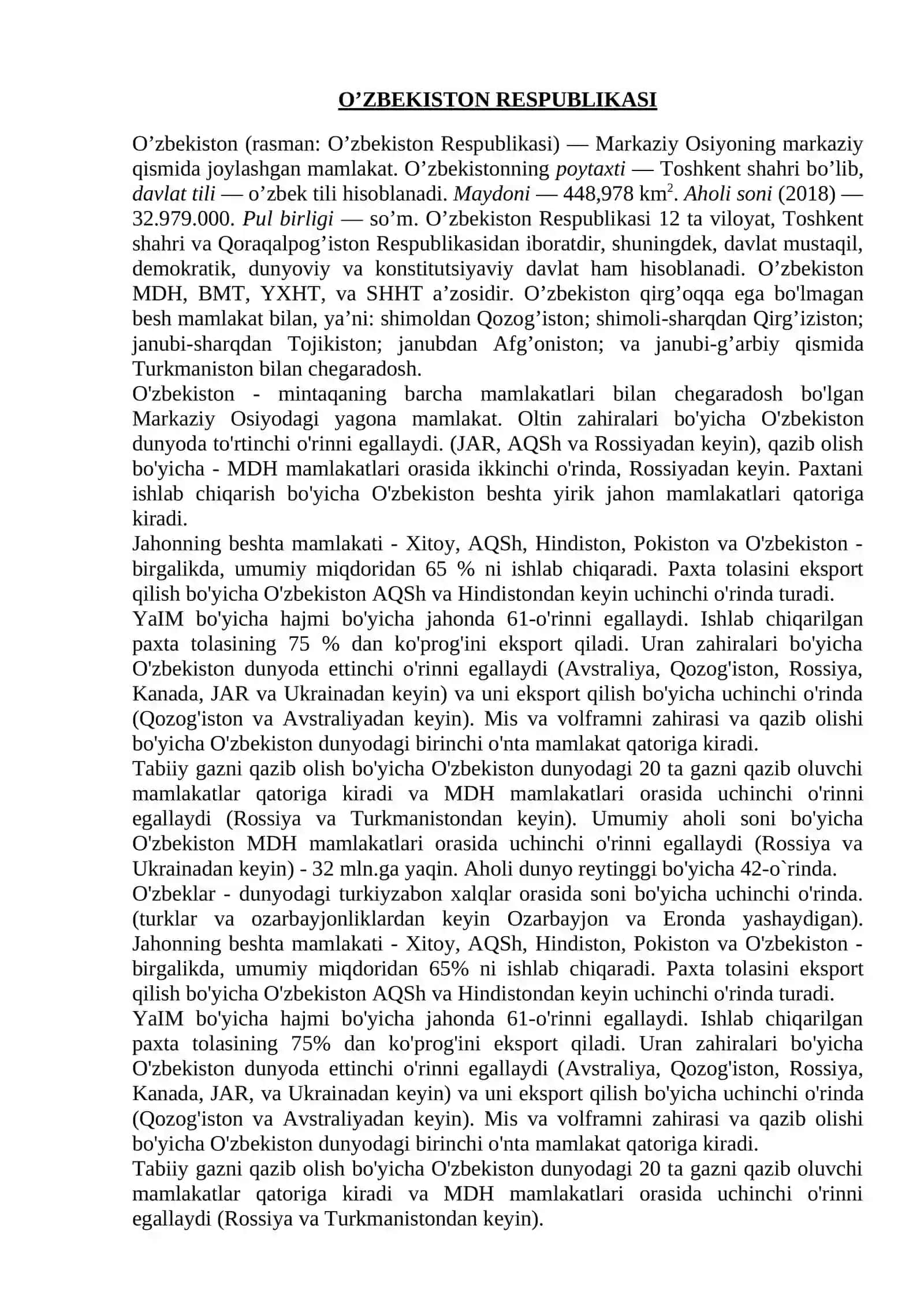 Ko’p qatlamli devor konstruksiyani qish va yoz sharoitiga loyihalash (Nurota) 2