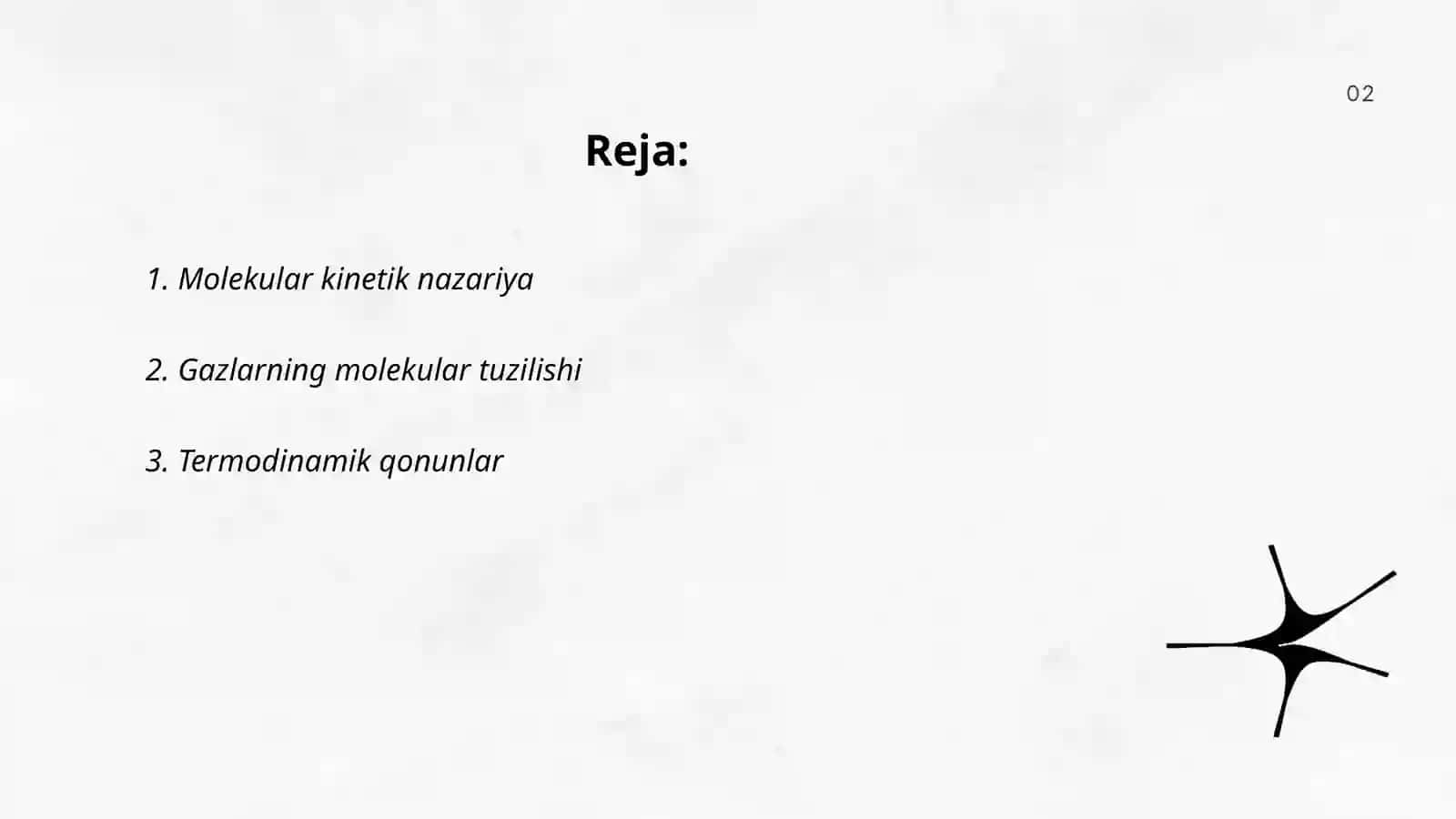 Molekulyar fizika 2