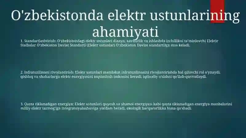 Elektir Stalbalar Ozbekiston Davlat Standarti 2