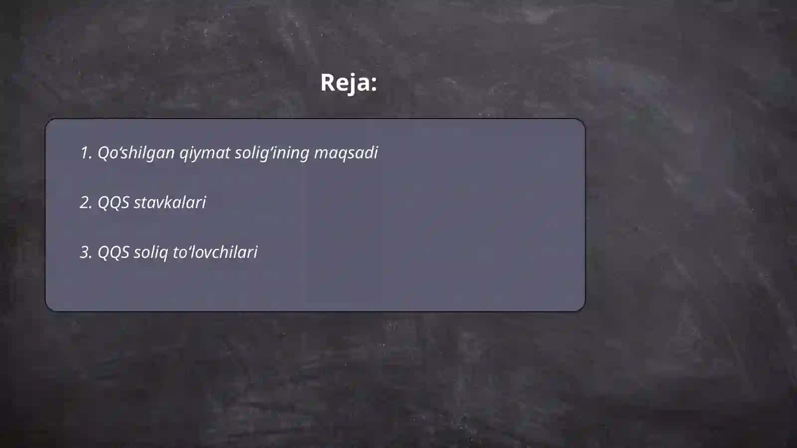 Qo‘shilgan qiymat solig‘i 2