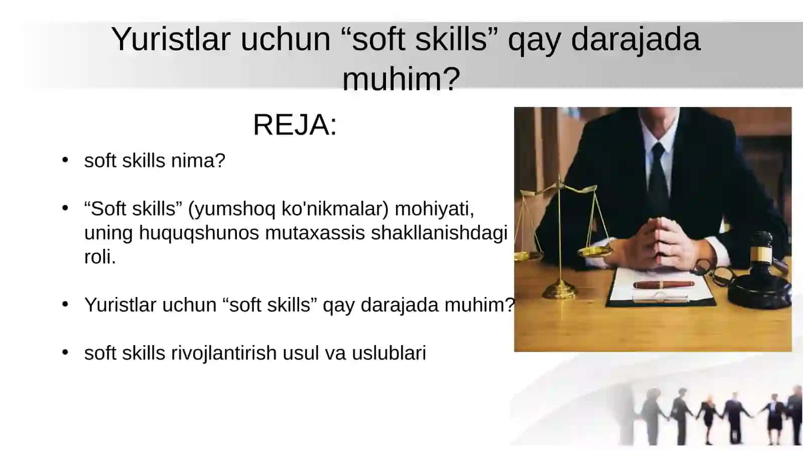Huquqiy ko’nikmalar va metodologiya 2