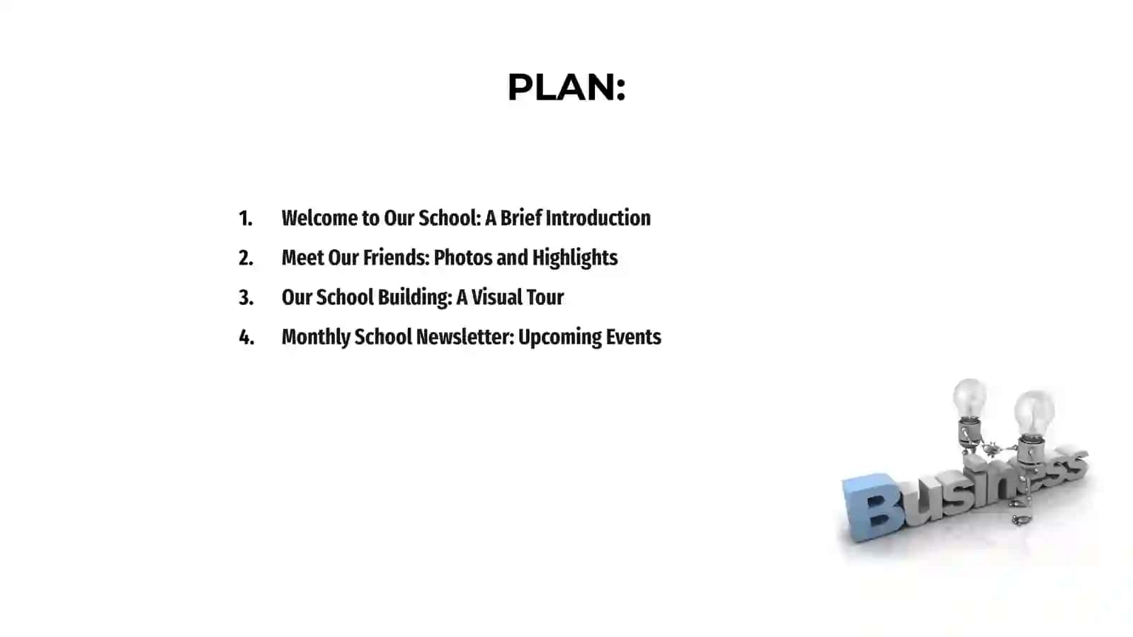 Web page design for school 2