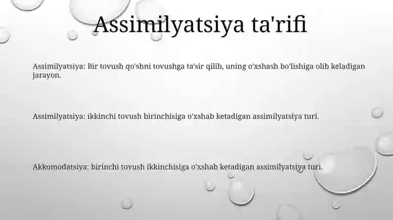 Assimilyatsiya, Akkomodatsiya Va Dissimilatsiya Qanday Farqlanadi? 2