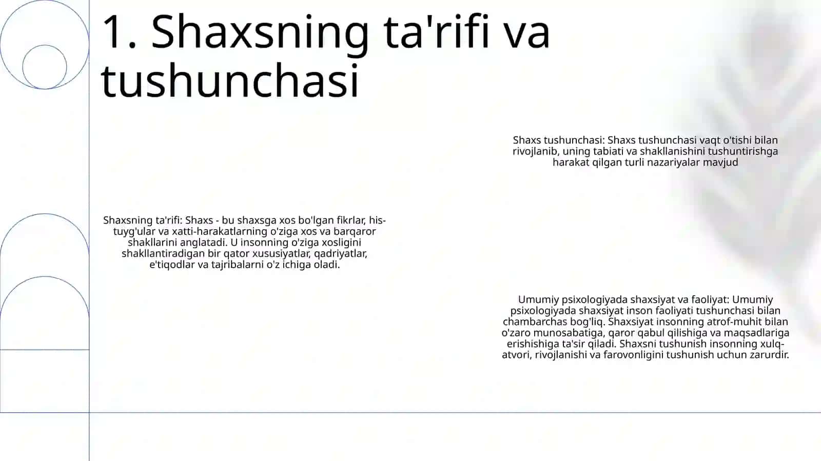 Umumiy Psixologiyada Shaxs Va Uning Faolligi 2