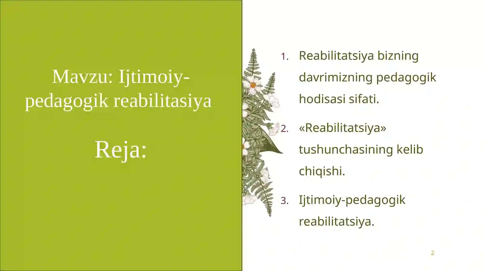 Ijtimoiy-pedagogik reabilitasiya 2