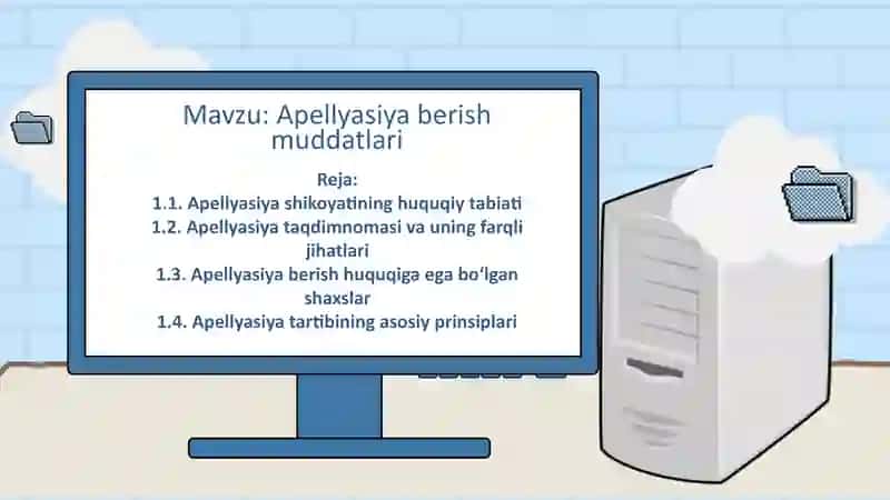 Apellyasiya berish muddatlari 2
