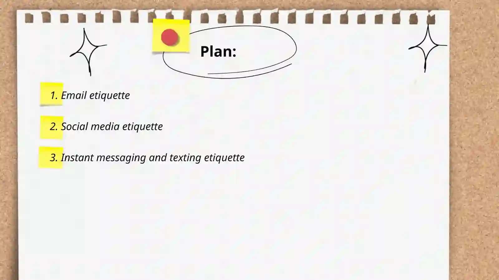 Online etiquette 2