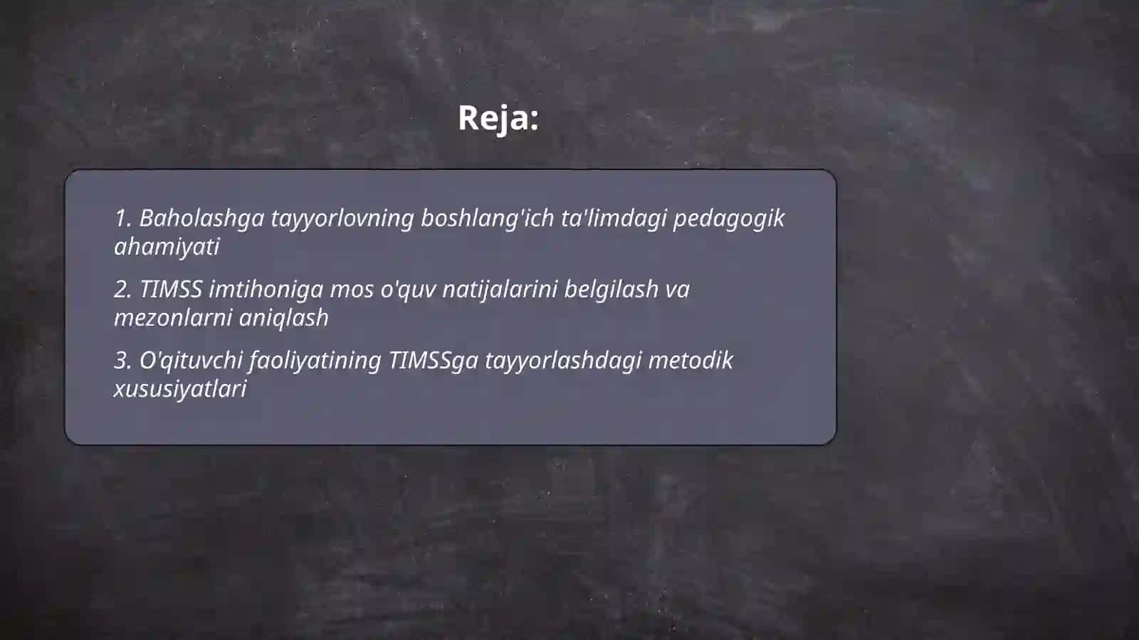 Boshlanĝich ta'limda baholashga tayyorlovning ahamiyati 2