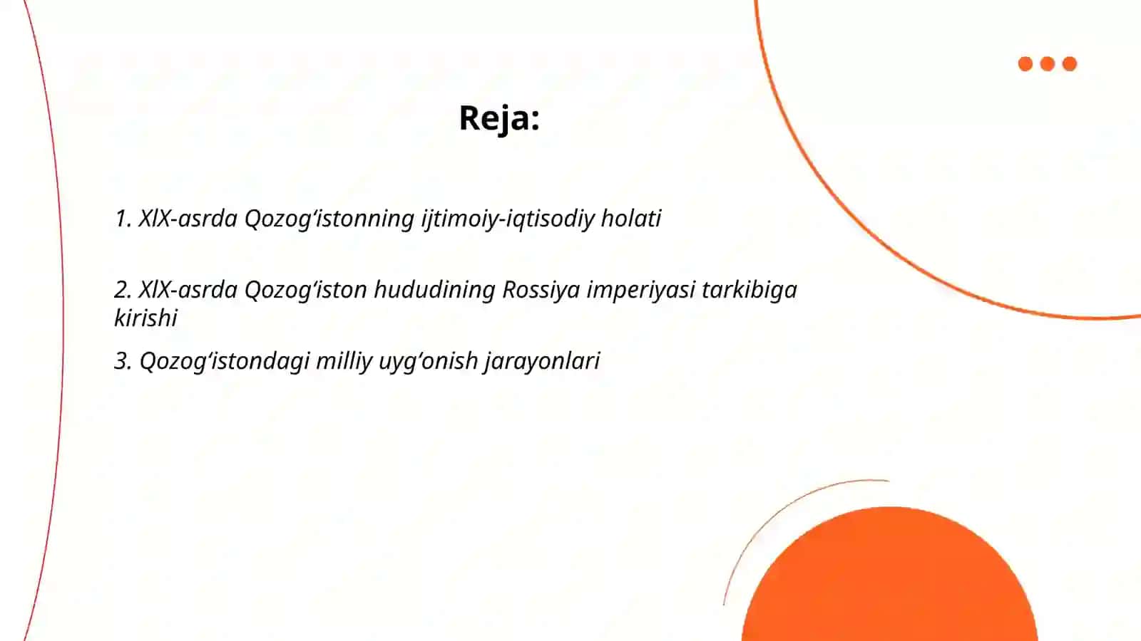 XlX-asir oxri XX-asir boshlarida Qozogʻiston 2