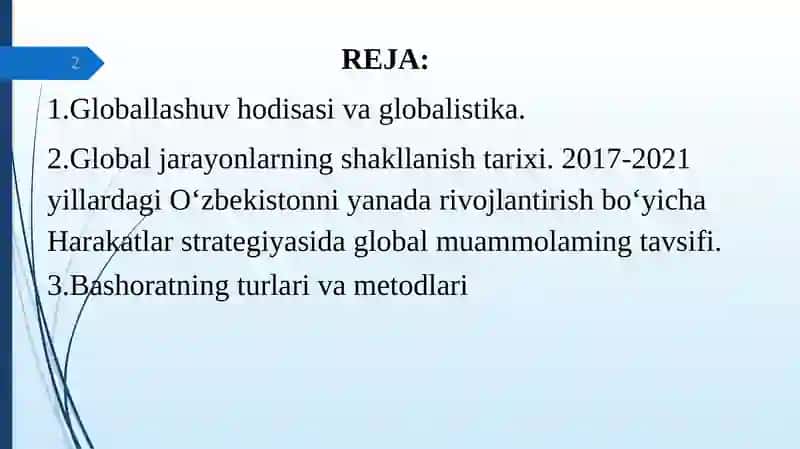 GLOBAL VA BARQAROR TARAQQIYOT FALSAFASI. 2