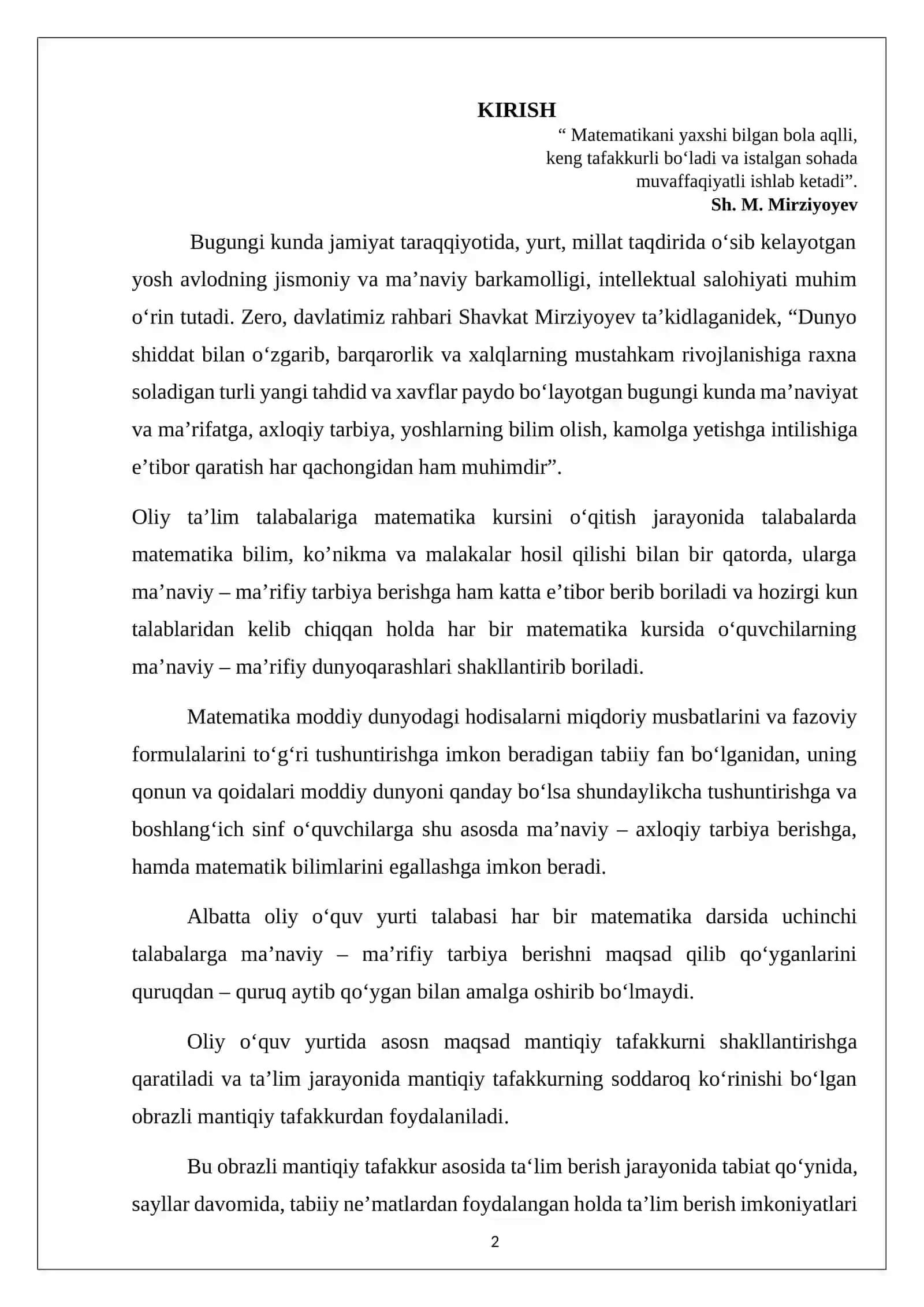 Ikkinchi tur xosmas integrallar 2