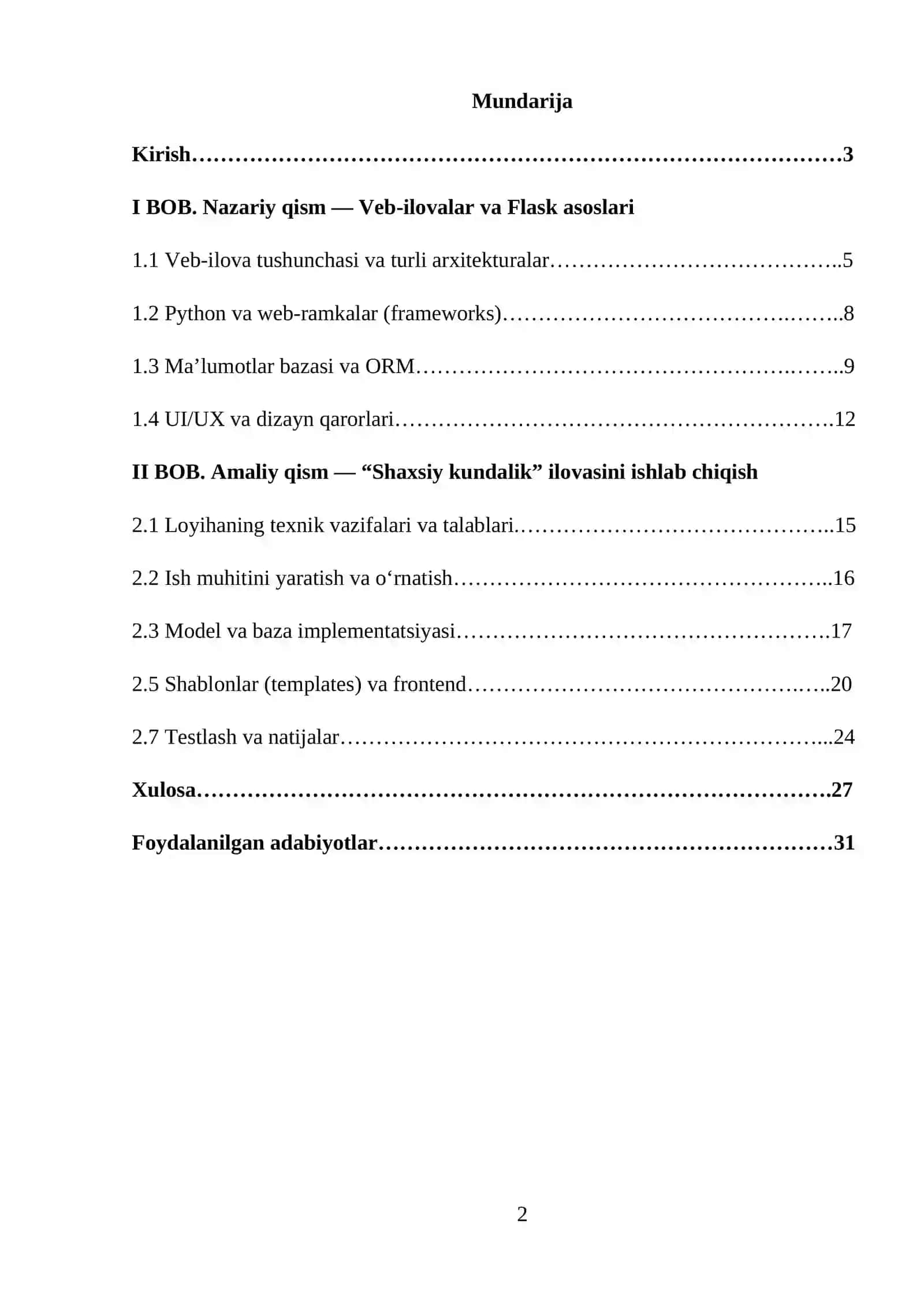 SHAXSIY KUNDALIK SAYTI YARATISH 2