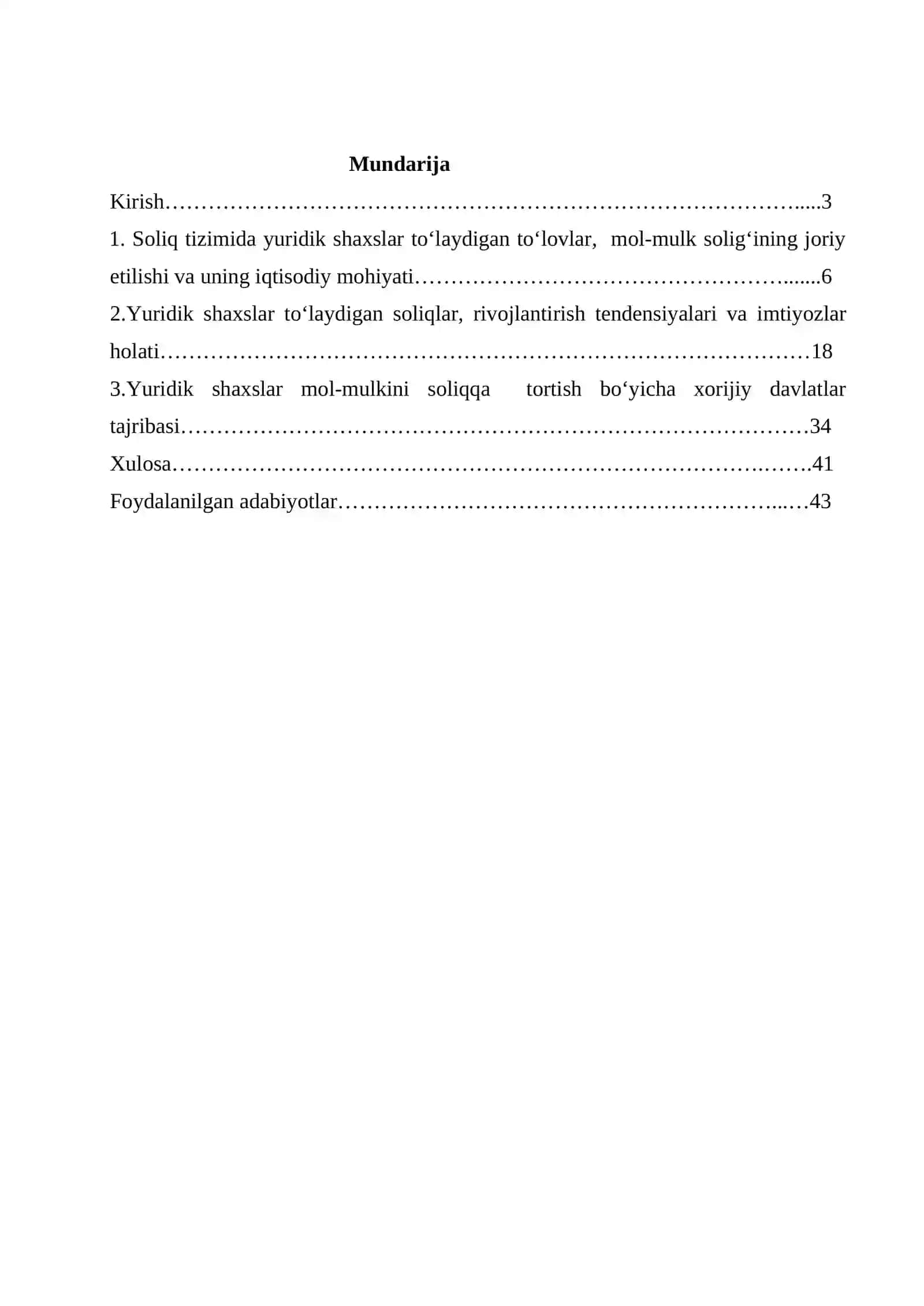 YURIDIK SHАXSLАR TO‘LАYDIGАN SOLIQLАR, YIG‘IMLАR VА IMTIYOZLАR 2