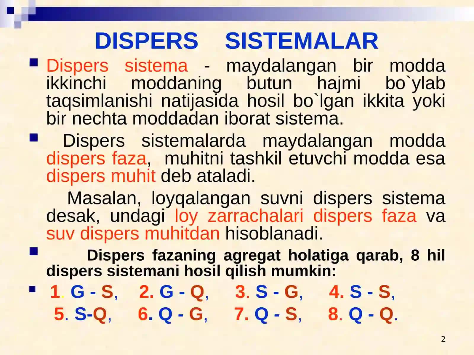 DISPERS SISTEMALAR 2
