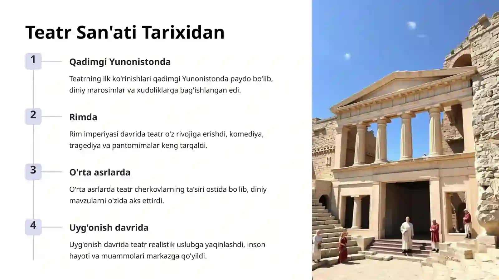 Teatr San'ati Tarixidan 2