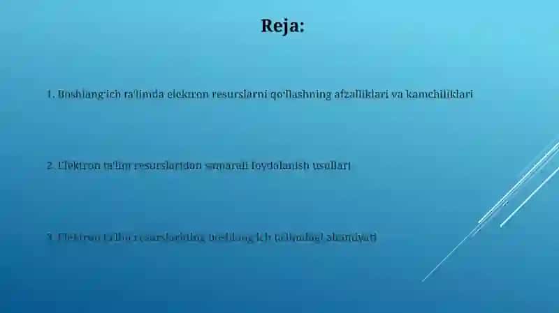 Elektron ta'lim resurslari 2