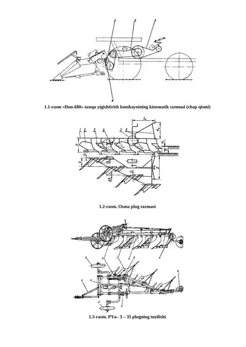 QXM kinematik sxemalarini chizish qoidalari 2